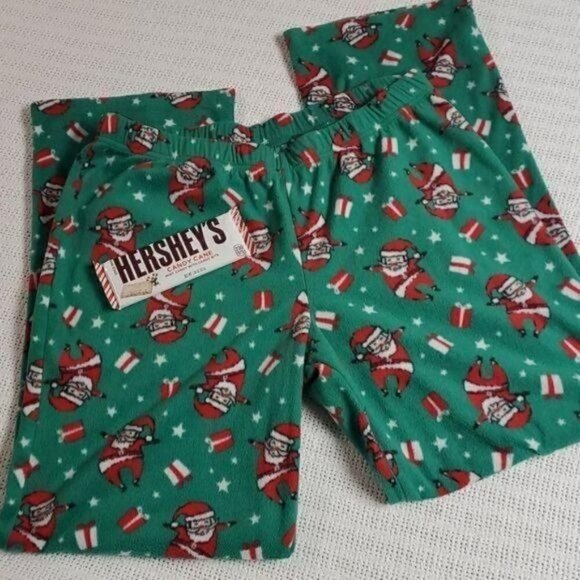 Jammies for your Family Holiday Christmas Santa Pajama Sz. M Top and Bottom - Picture 1 of 12